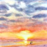 Sunset on the Beach 