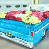 Pickup Full of Peonies 